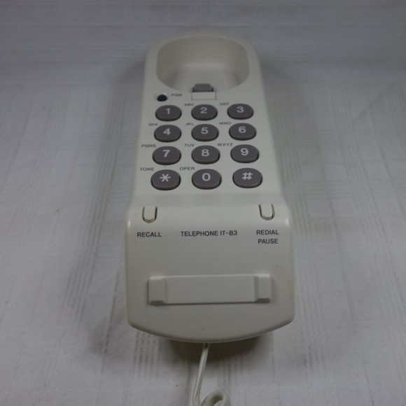 Vintage Retro 80s-90s Sony IT-B3 Cream/Beige Wired Telephone - Picture 10 of 14